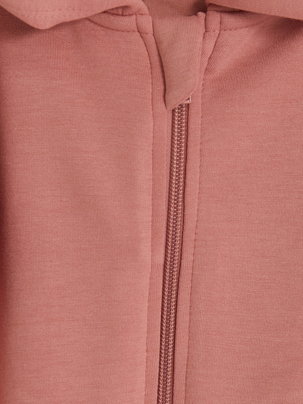 Pembe Kapüşonlu Kız Bebek Soft Touch Eşofman Takım-6