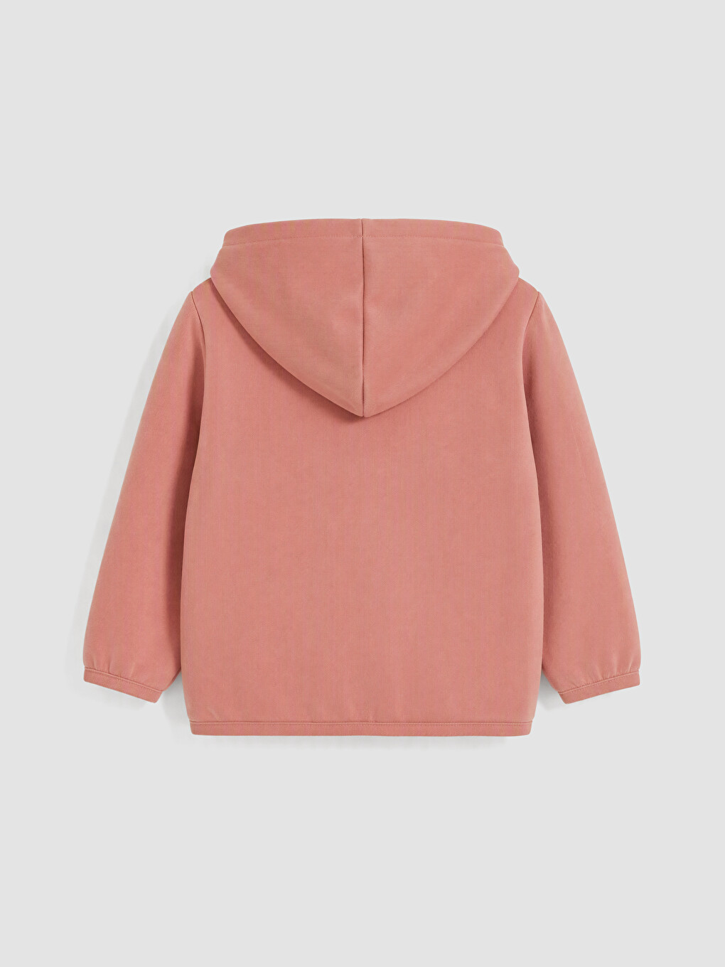 Pembe Kapüşonlu Kız Bebek Soft Touch Eşofman Takım-2