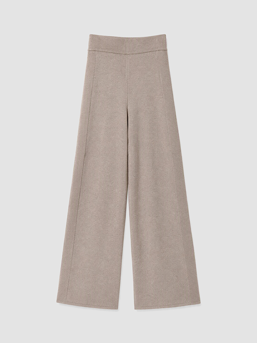 Woman Beige Trousers