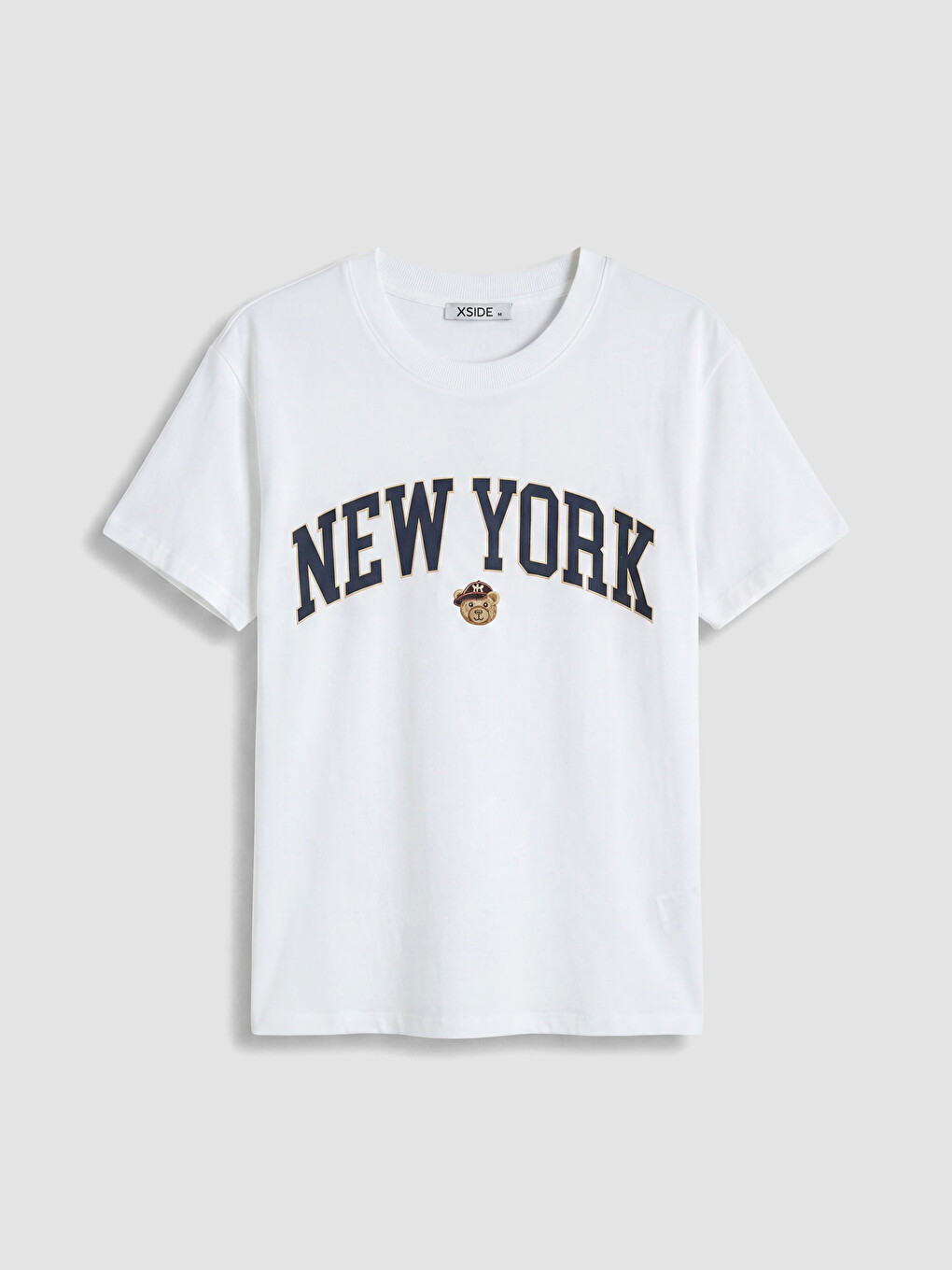 Woman White T-shirt-4