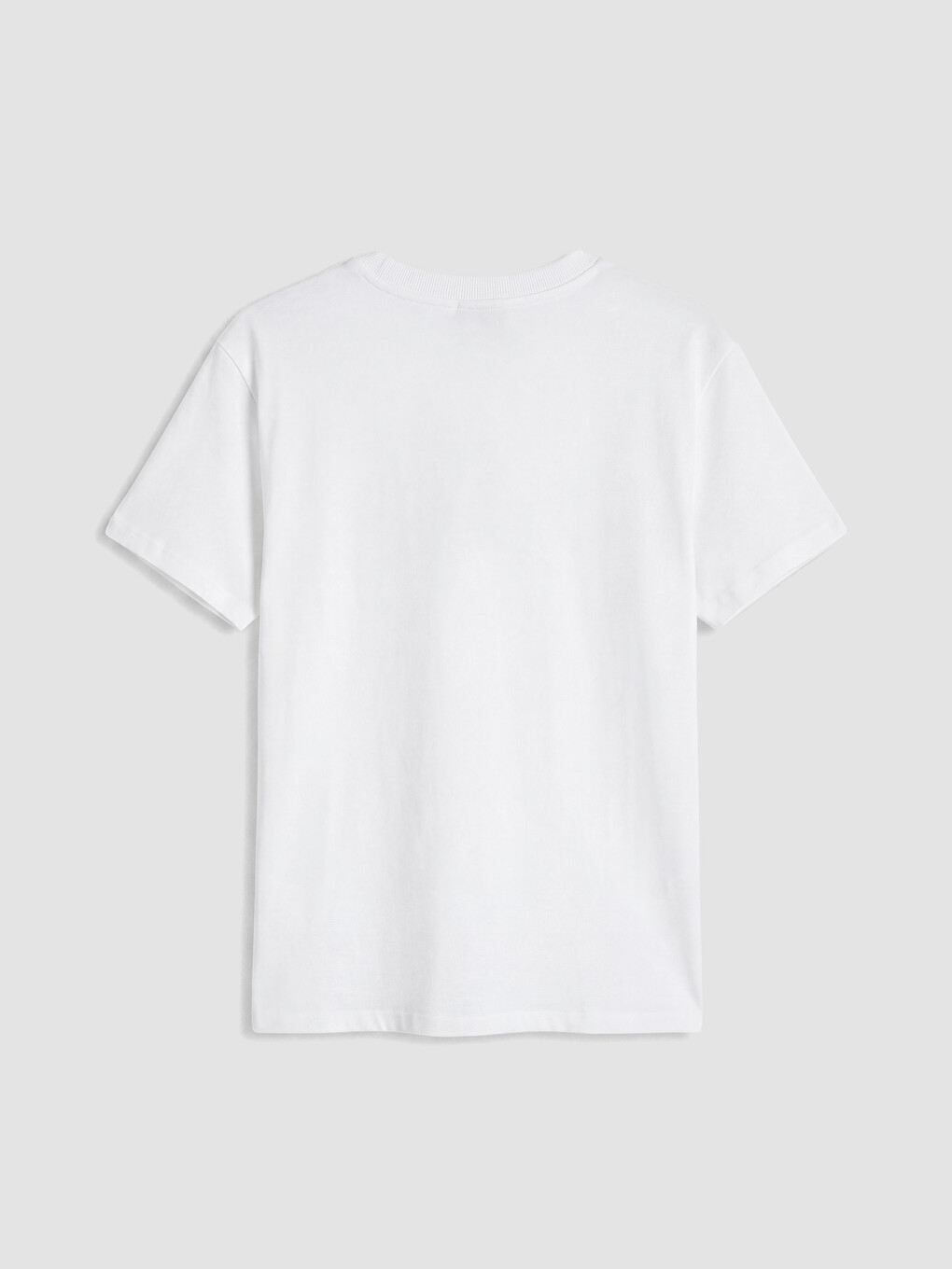 Woman White T-shirt-6