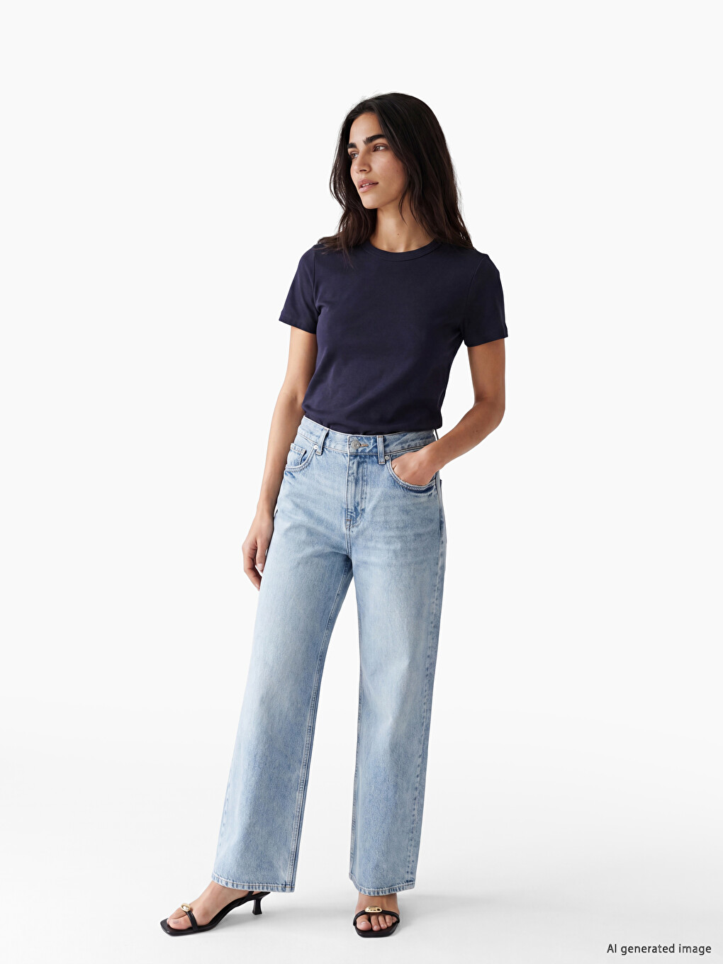 Femër Blu T-shirt-1