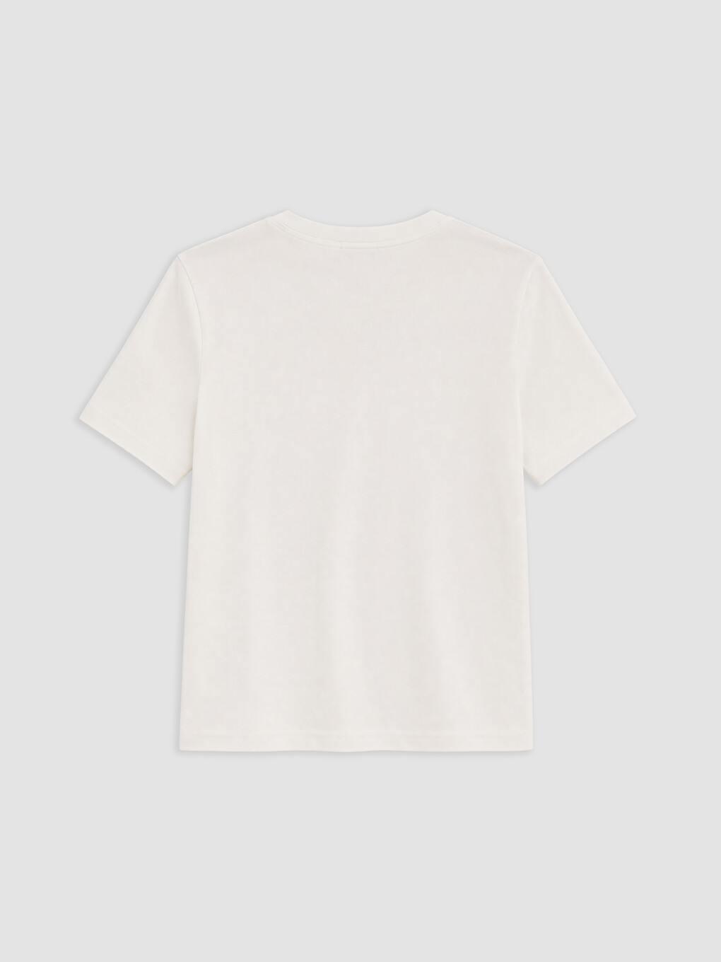 Woman White T-shirt-5