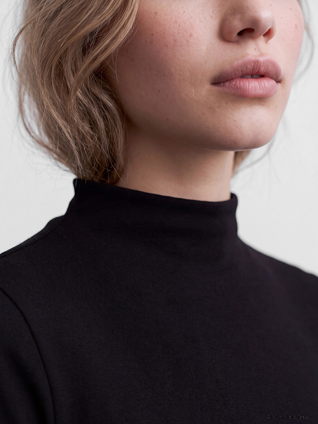 Mock Neck Women's Body-2