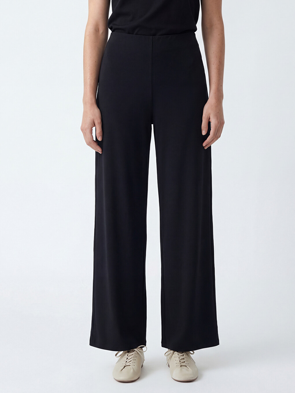 Elastic Waist Women's Sweatpants-1