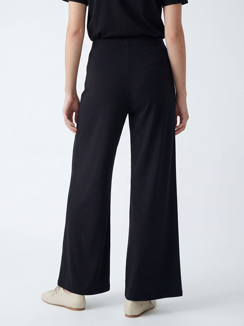 Elastic Waist Women's Sweatpants-3