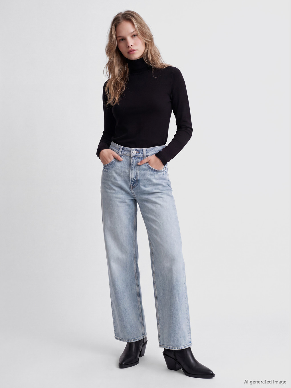 Mock Neck Women's Body-1