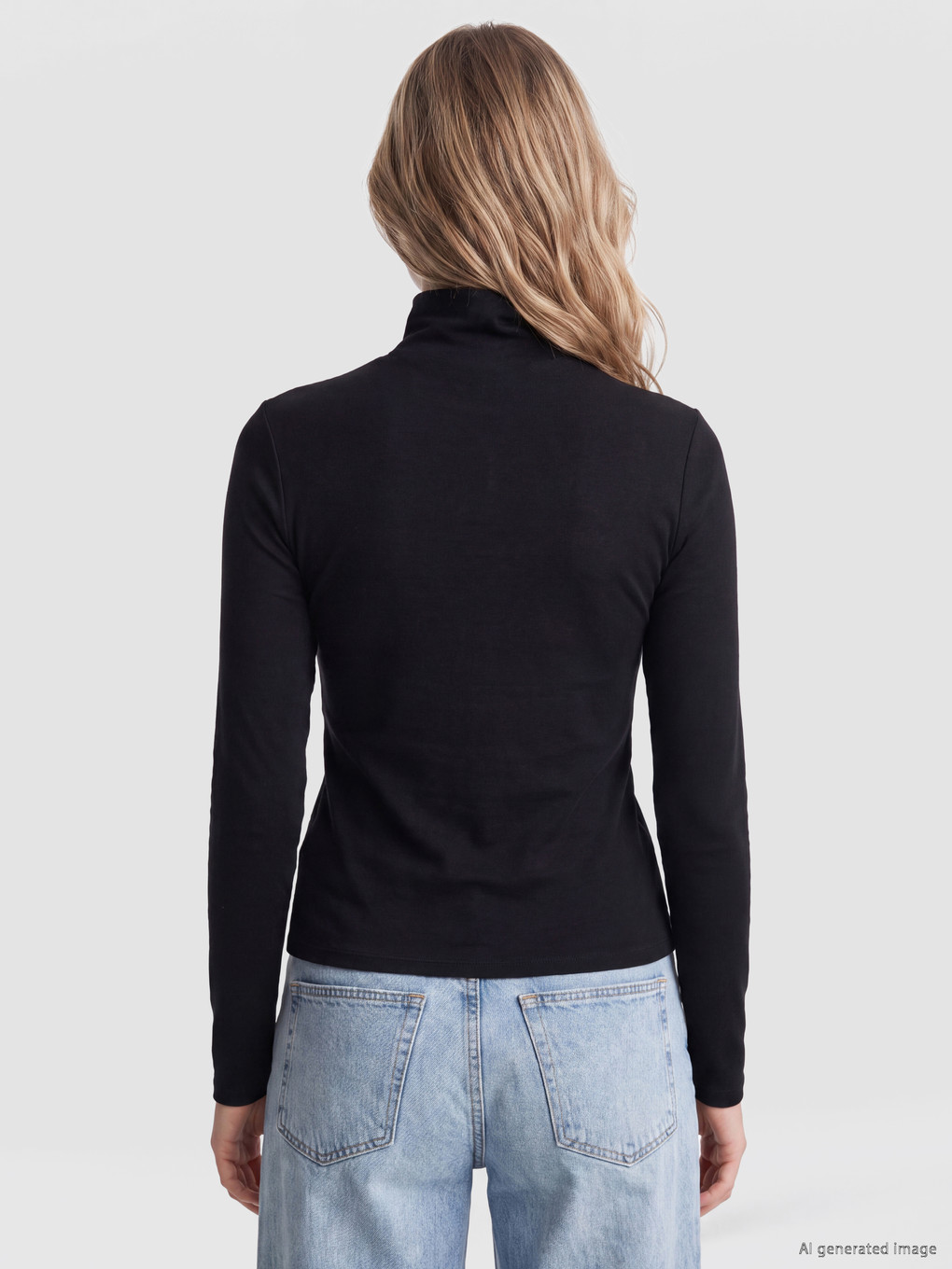Mock Neck Women's Body-2