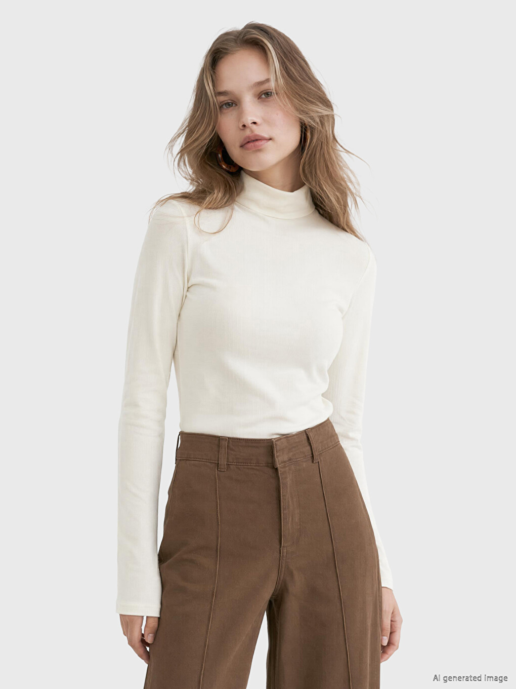Mock Neck Women's Body