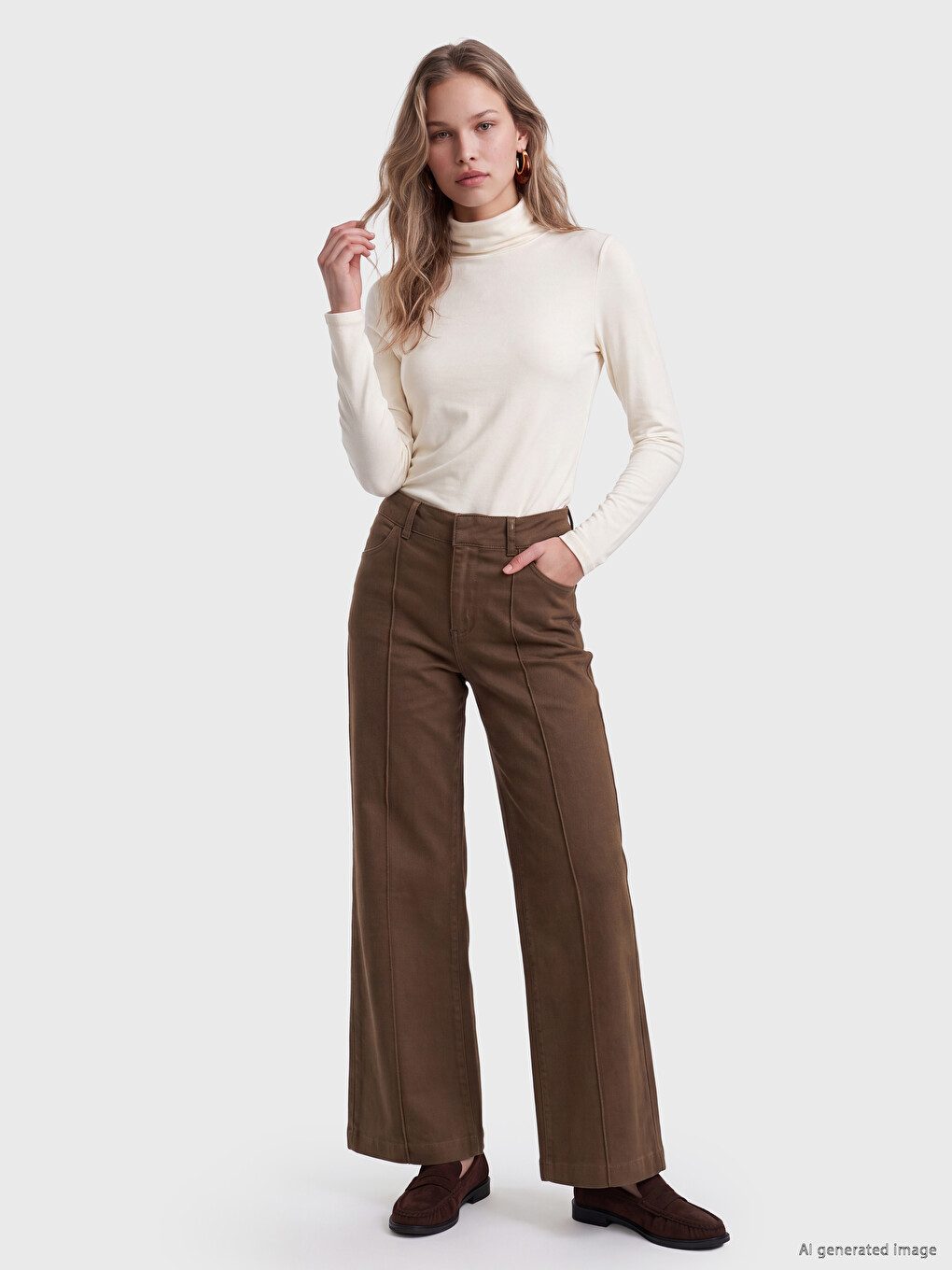 Mock Neck Women's Body-1