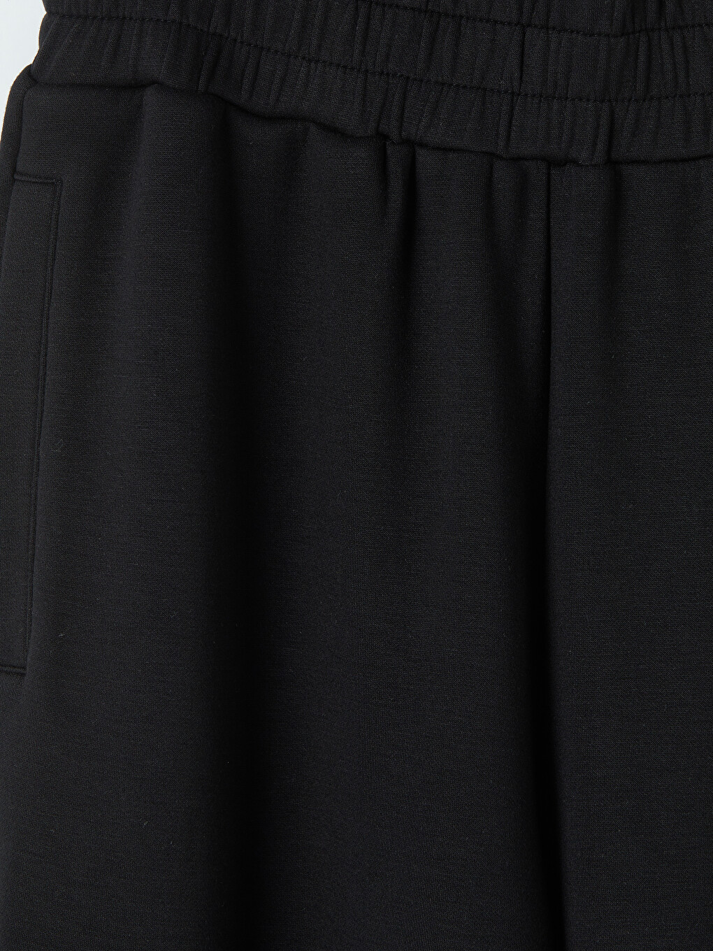 Woman Black Jogger Sweatpants-6