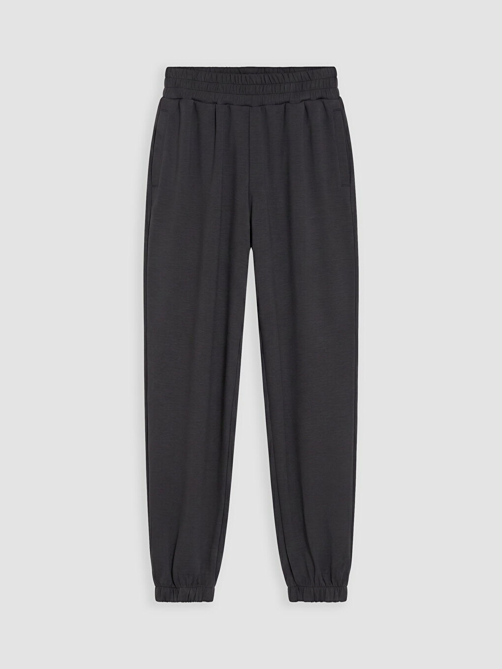 Woman Anthracite Jogger Sweatpants-4