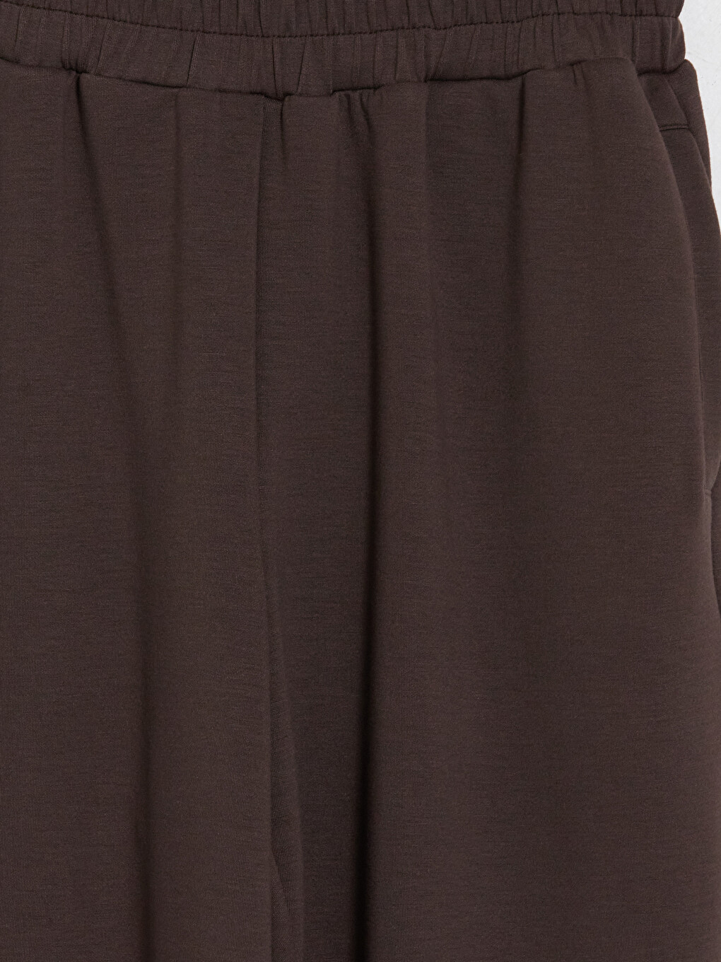 Women's Elastic Waist Plain Jogger Sweatpants-6