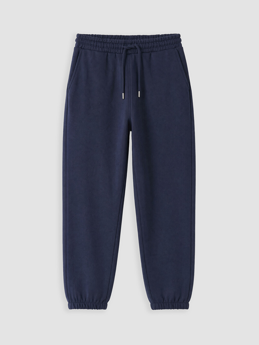 Woman Navy Jogger Sweatpants-4