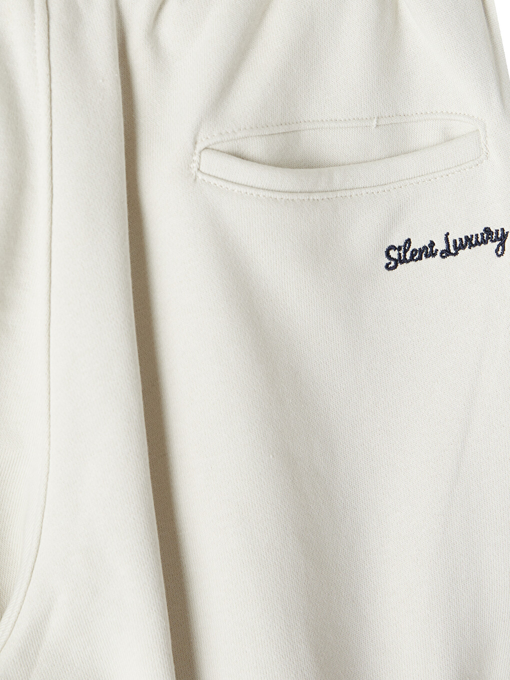 Woman Beige Jogger Sweatpants-5