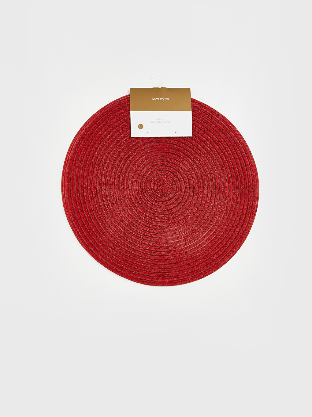 Straw-look Placemat 2 Pack 38 Cm-2