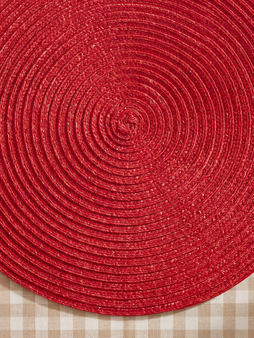 Straw-look Placemat 2 Pack 38 Cm-1
