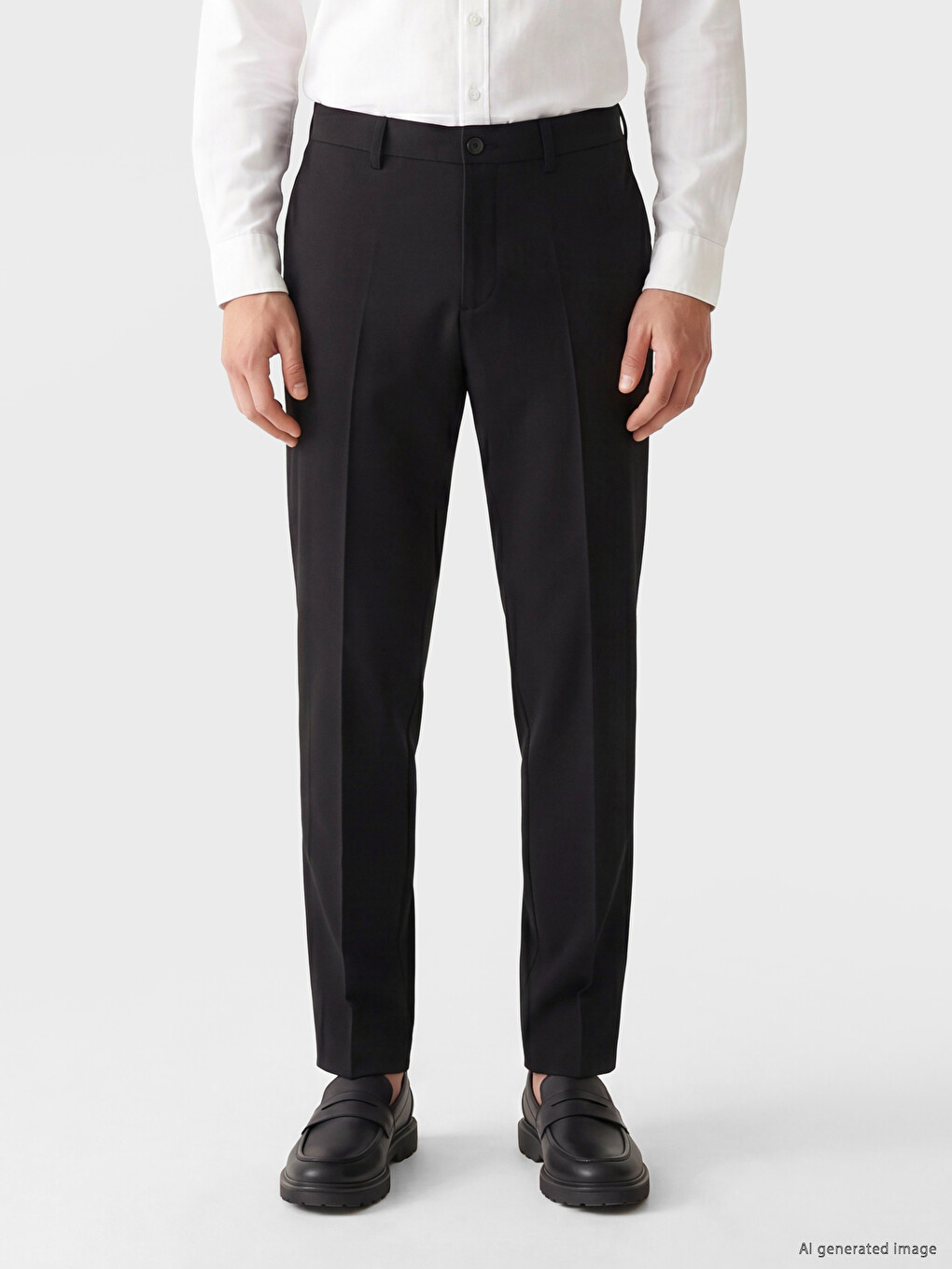 Man Navy Trousers-1