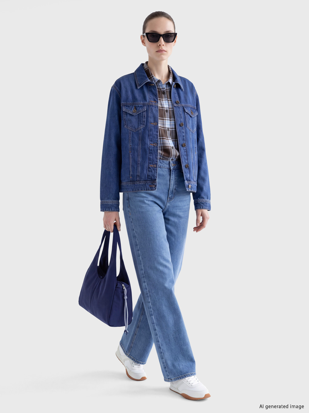Woman Indigo Denim Jacket-1