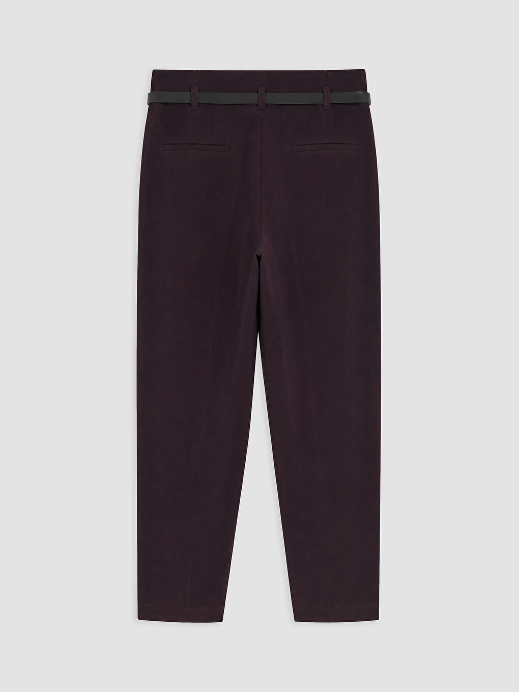 Pantalon Rouge Bordeaux Femme-5
