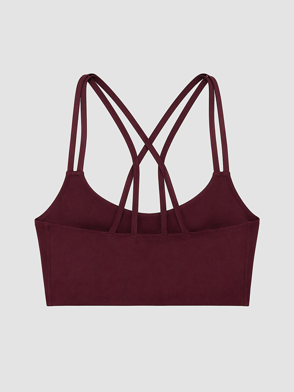 Woman Bordeaux Sports Bra & Sports Bustier-1