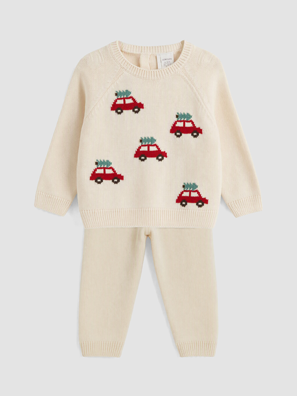 Baby Boy Beige Set