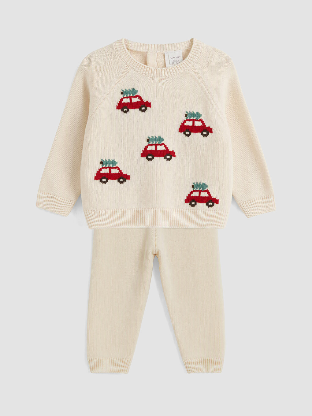 Baby Boy Beige Set-1