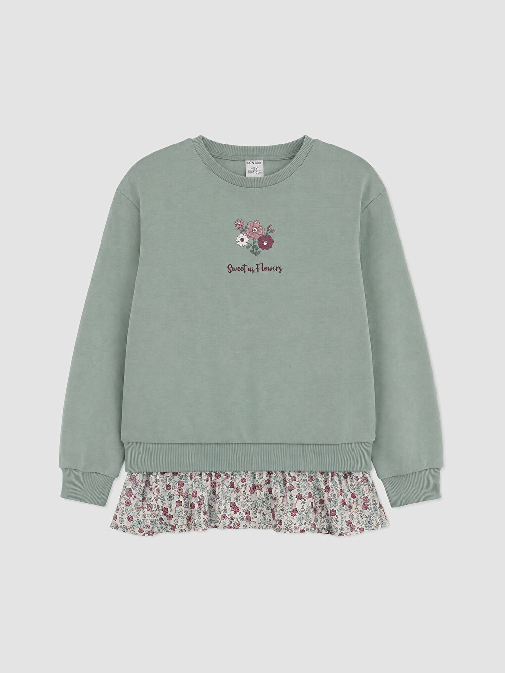 Girl Green Sweatshirt-3