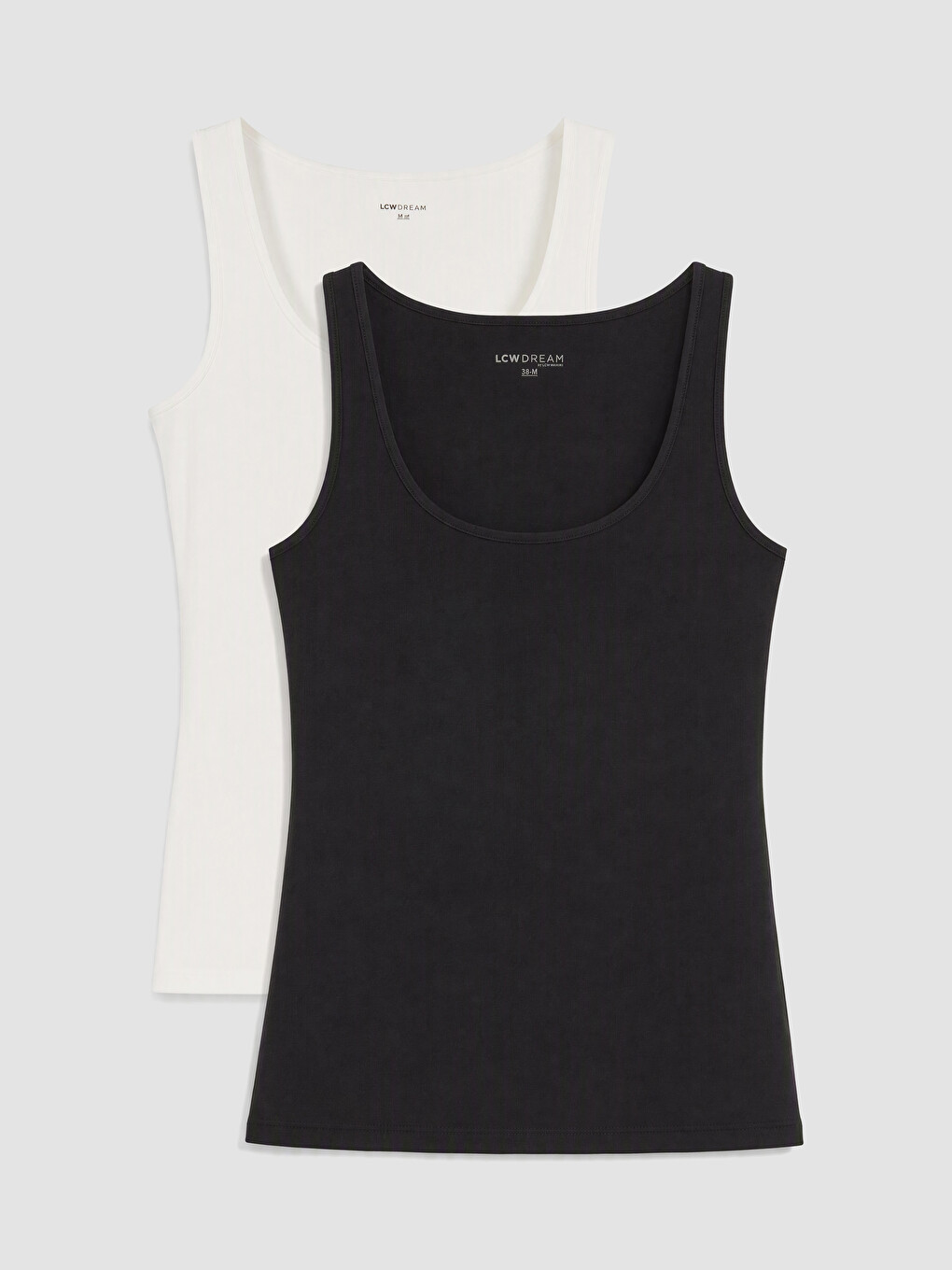 2er-pack Unterhemd Mit U-ausschnitt Für Damen-4