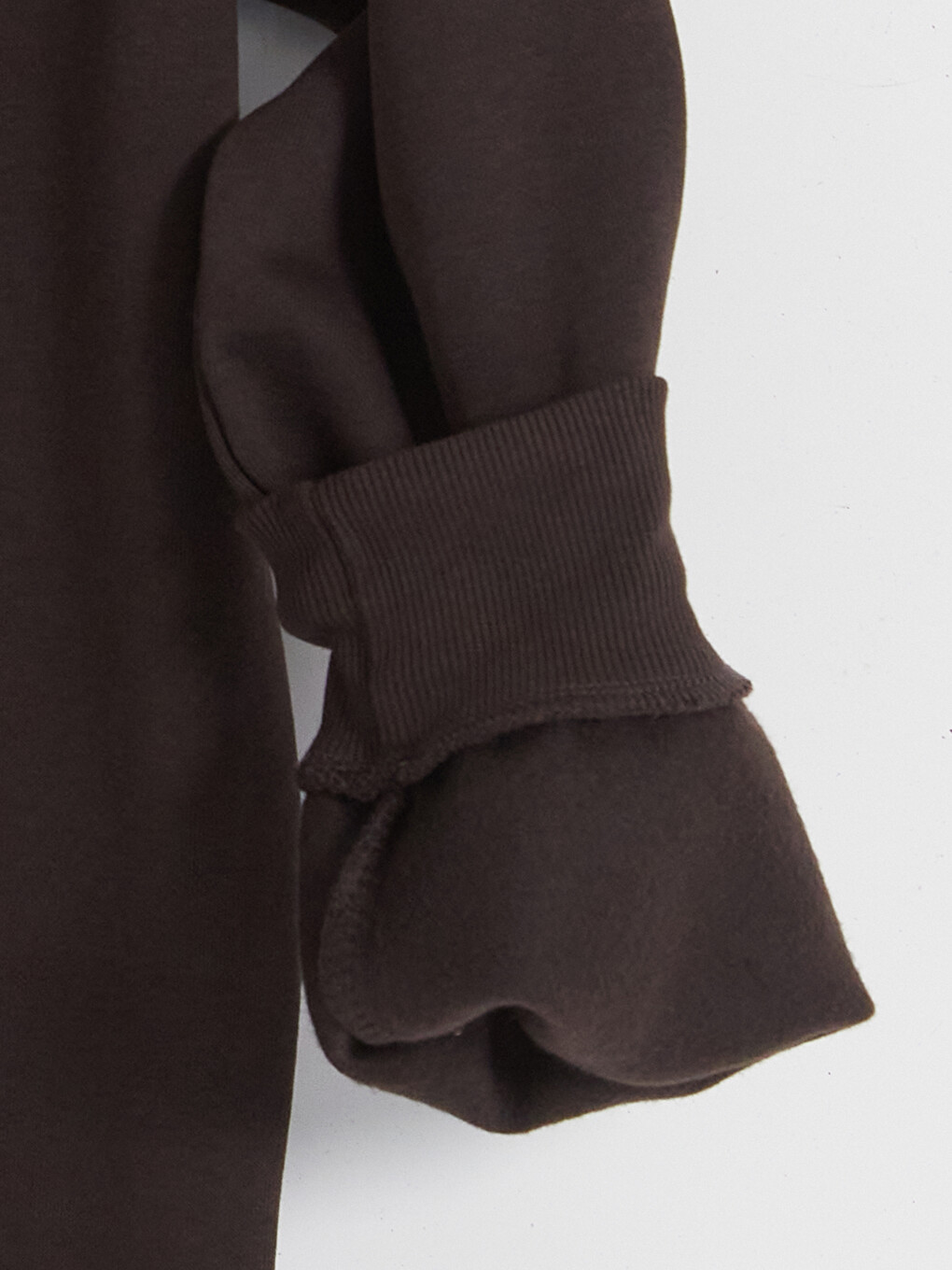 Crew Neck Men's Thick Sweatshirt-5