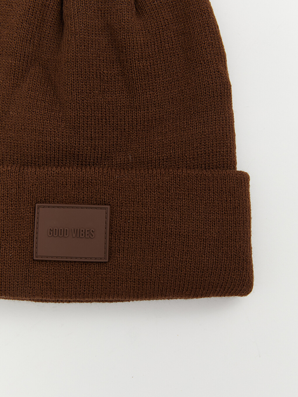 Slogan Printed Women's Knitwear Beanie-1