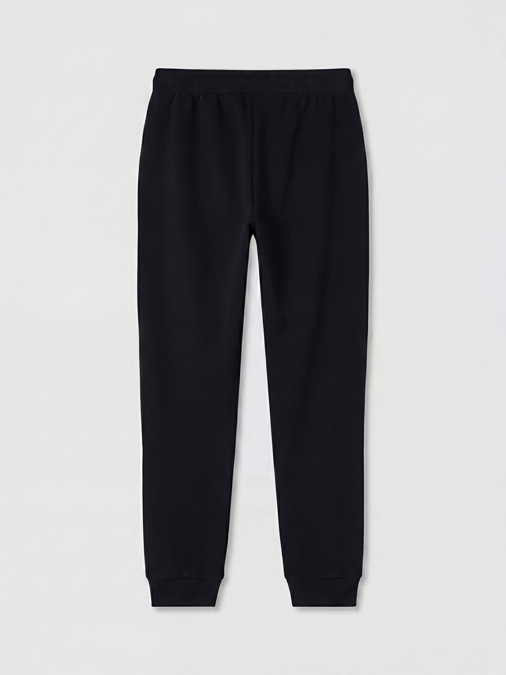 Woman Black Jogger Sweatpants-5