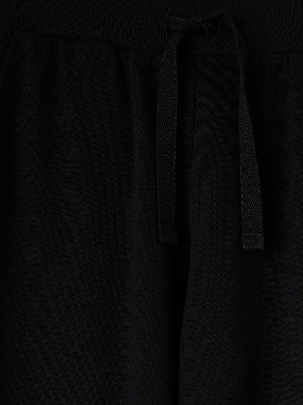 Woman Black Jogger Sweatpants-6