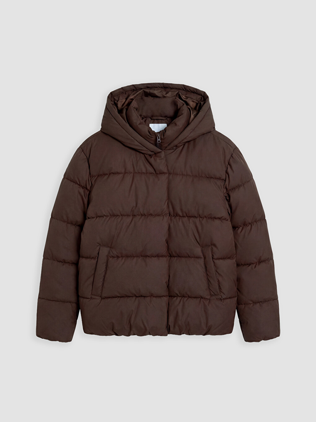 Hooded Girls' Puffer Coat