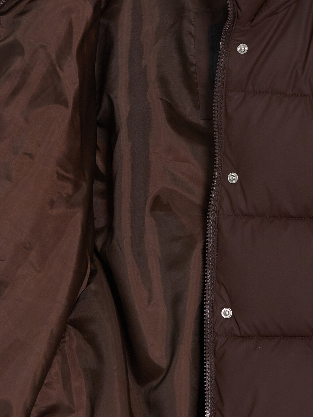 Hooded Girls' Puffer Coat-2