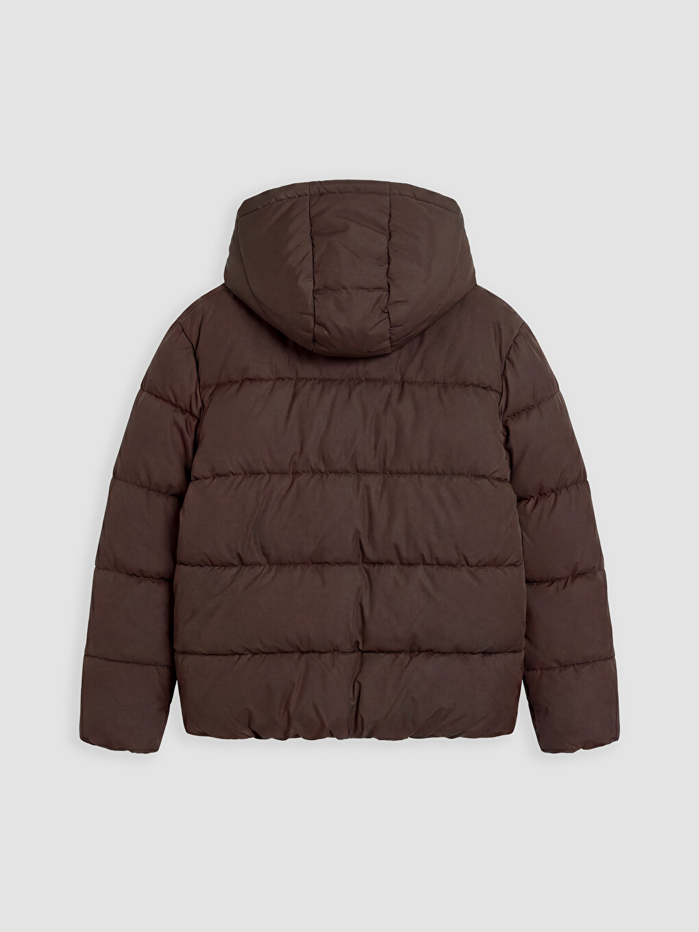 Hooded Girls' Puffer Coat-3