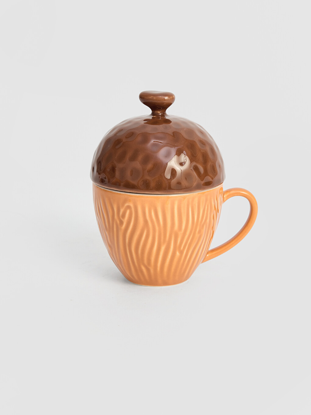 Acorn Figured Porcelain Coffee Cup 100 Ml-2