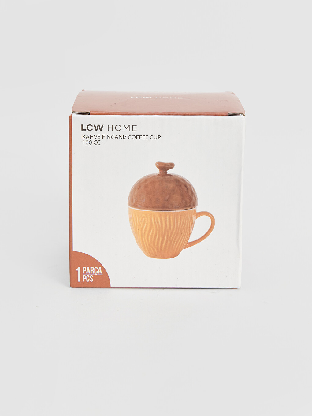 Acorn Figured Porcelain Coffee Cup 100 Ml-4