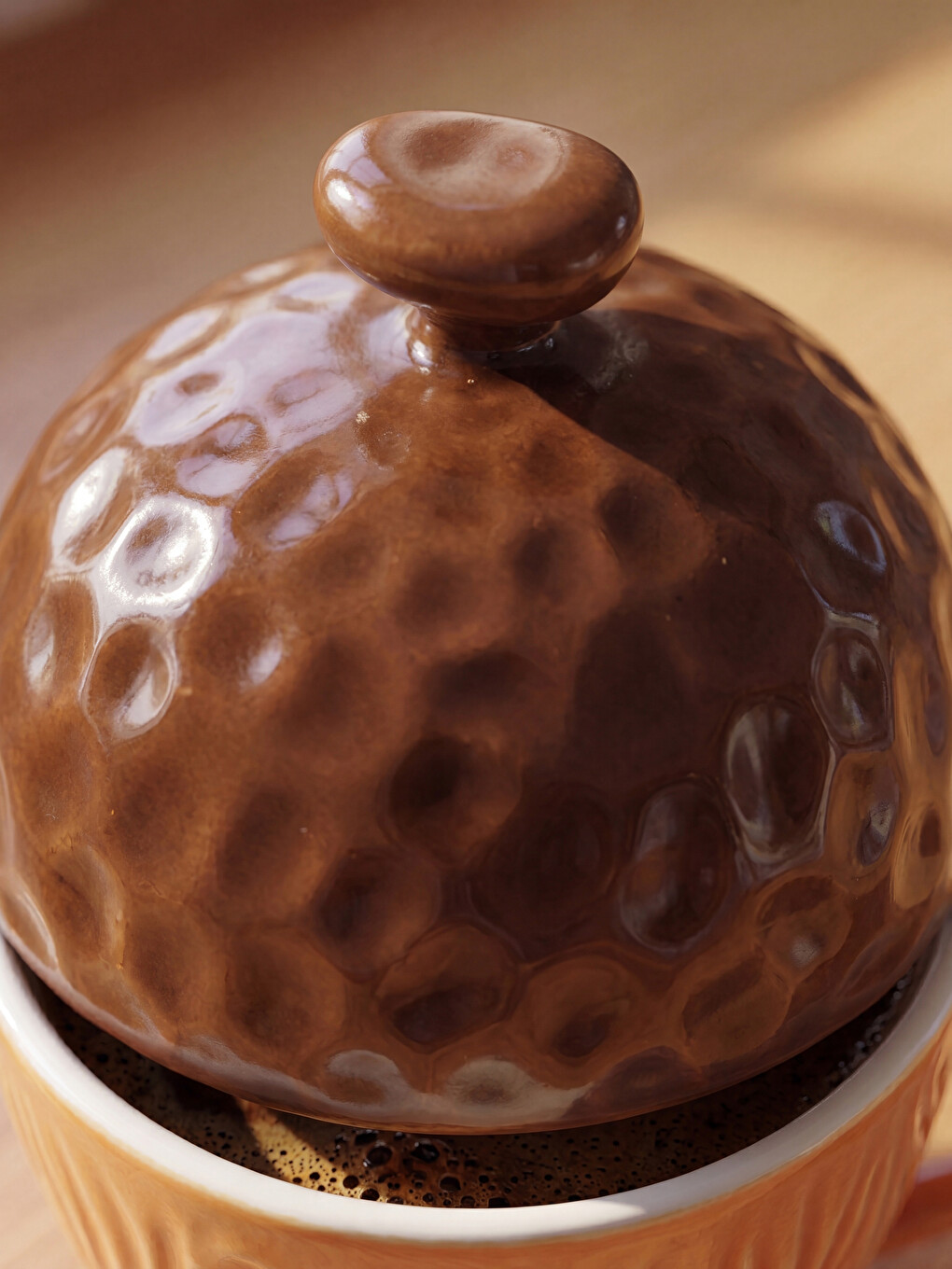 Acorn Figured Porcelain Coffee Cup 100 Ml-1