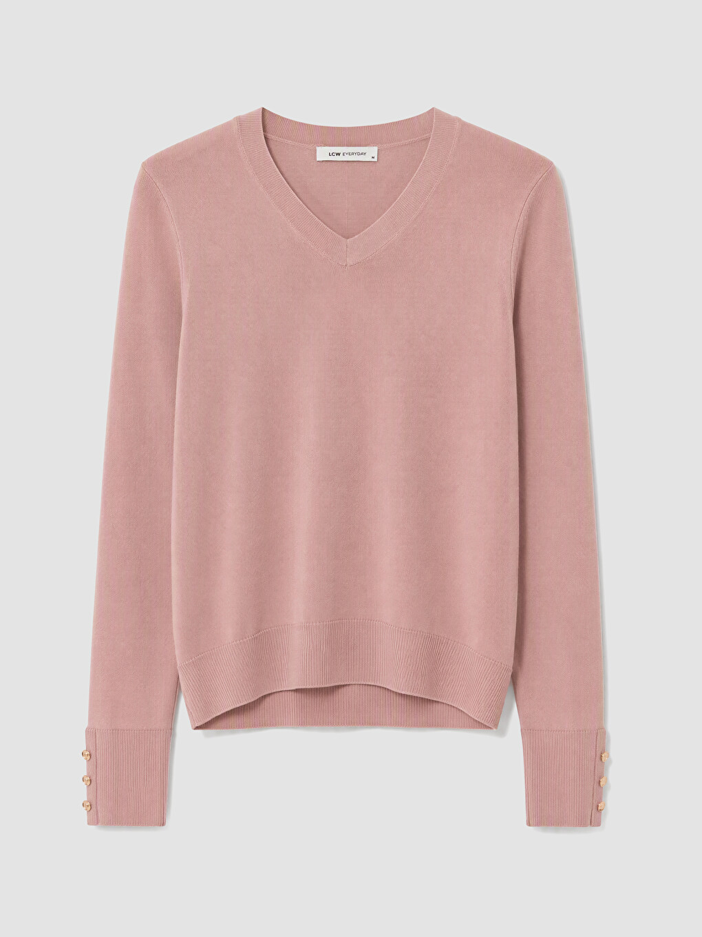V Neck Women's Knitwear Sweater-4