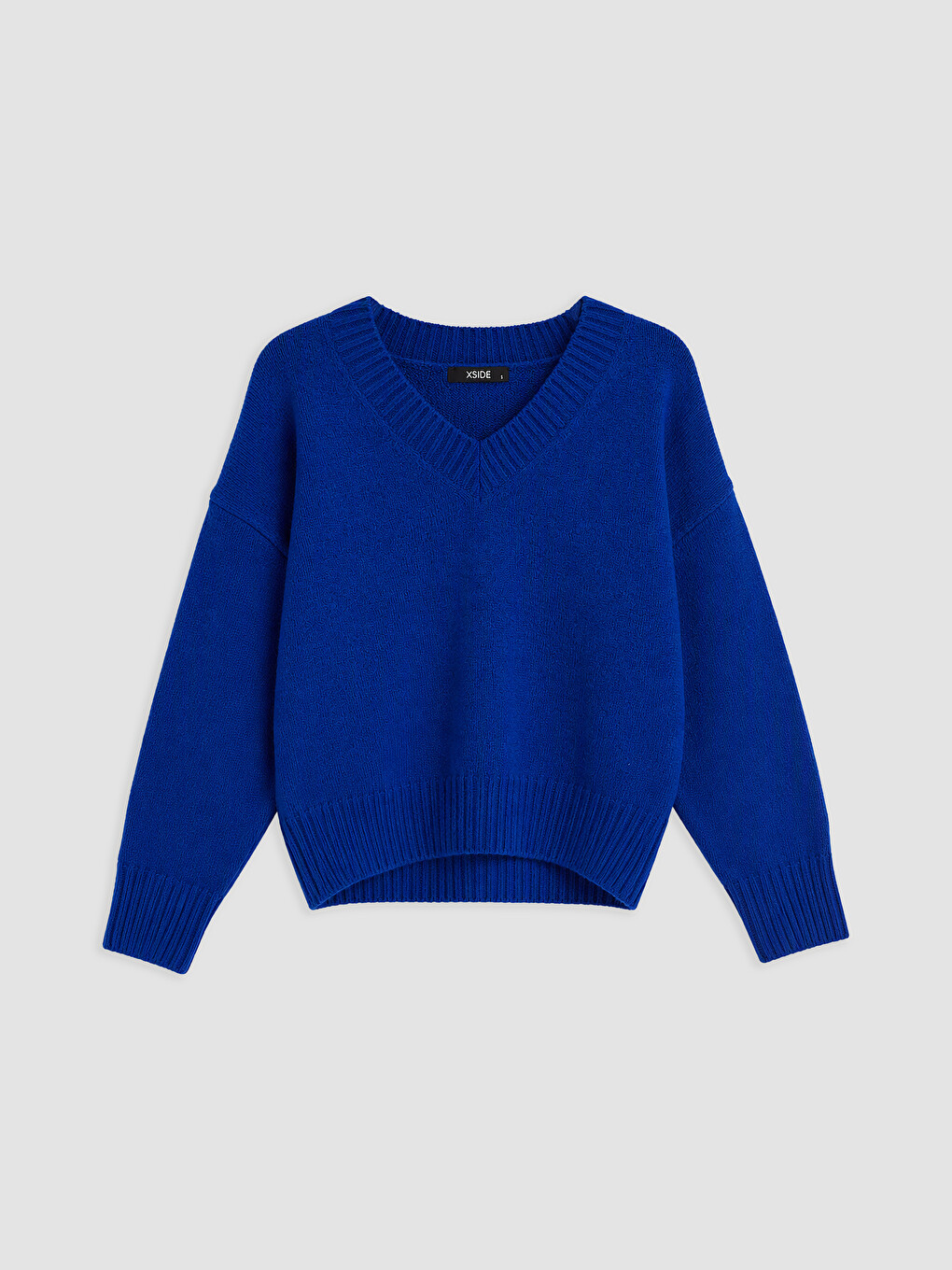 Oversize Damen Strickpullover-4