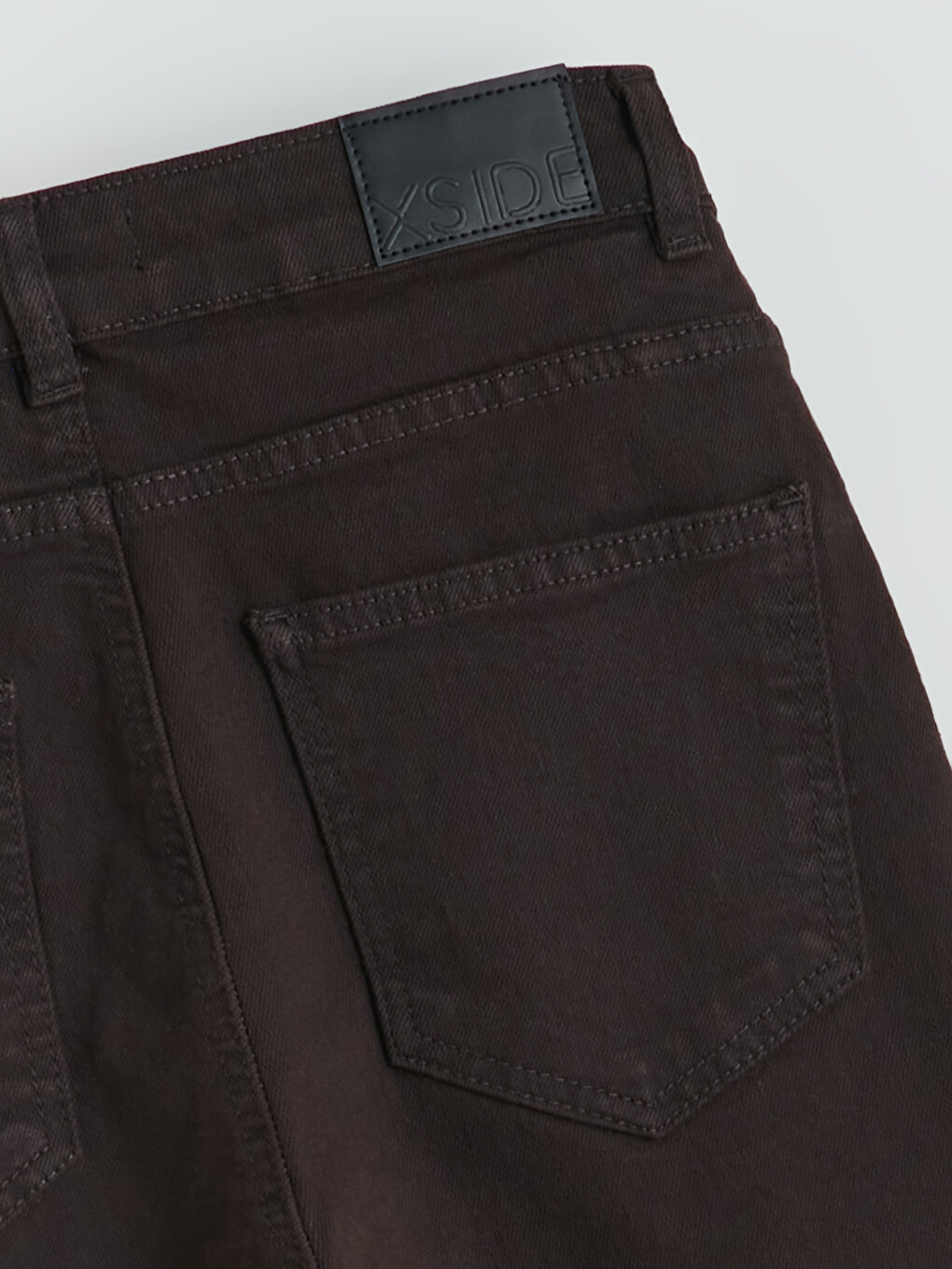Woman Brown Jeans-5