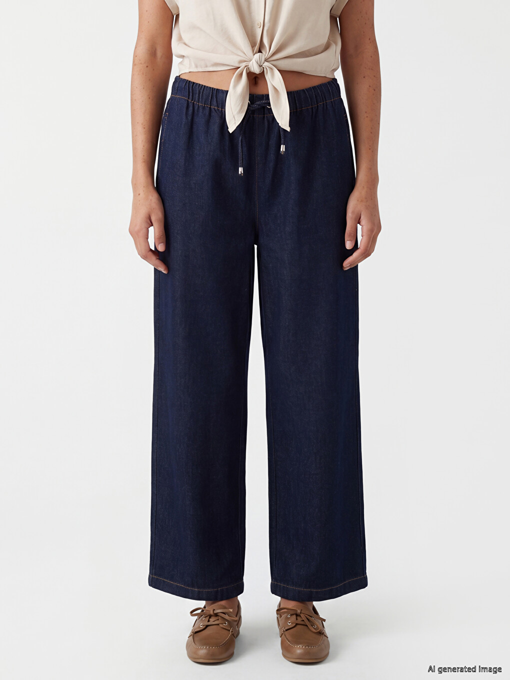Woman Indigo Jeans-1