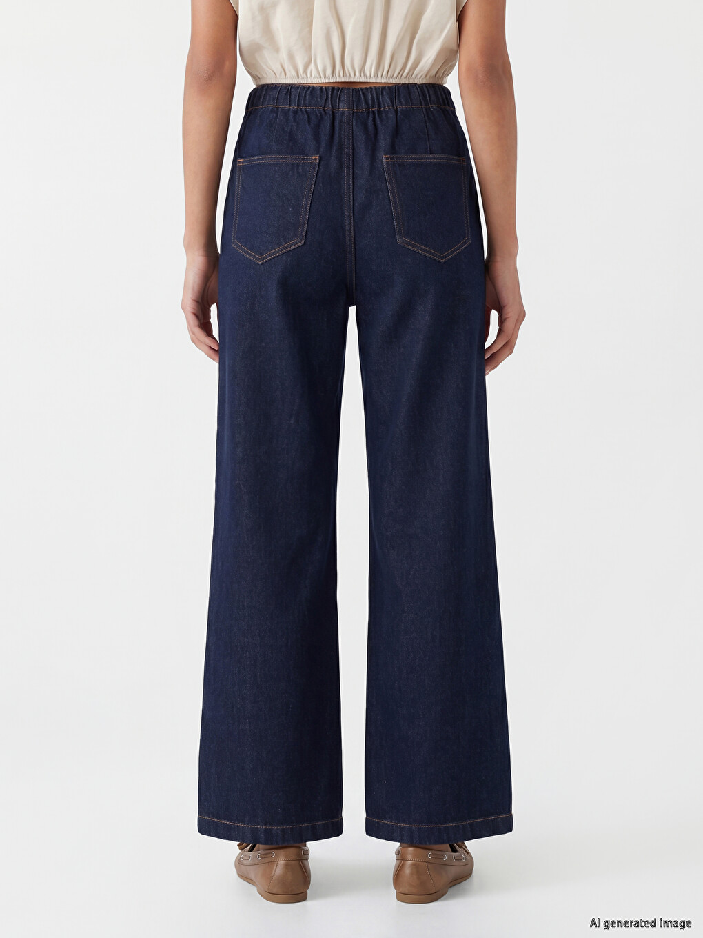 Woman Indigo Jeans-3