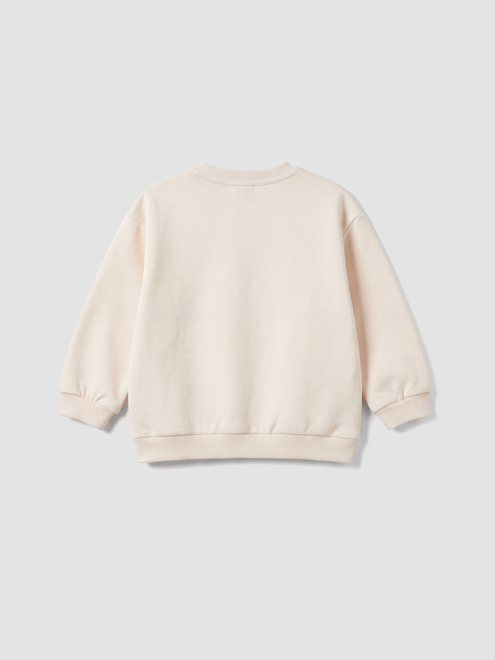 Gri Minnie Mouse Baskılı Kız Bebek Sweatshirt-1