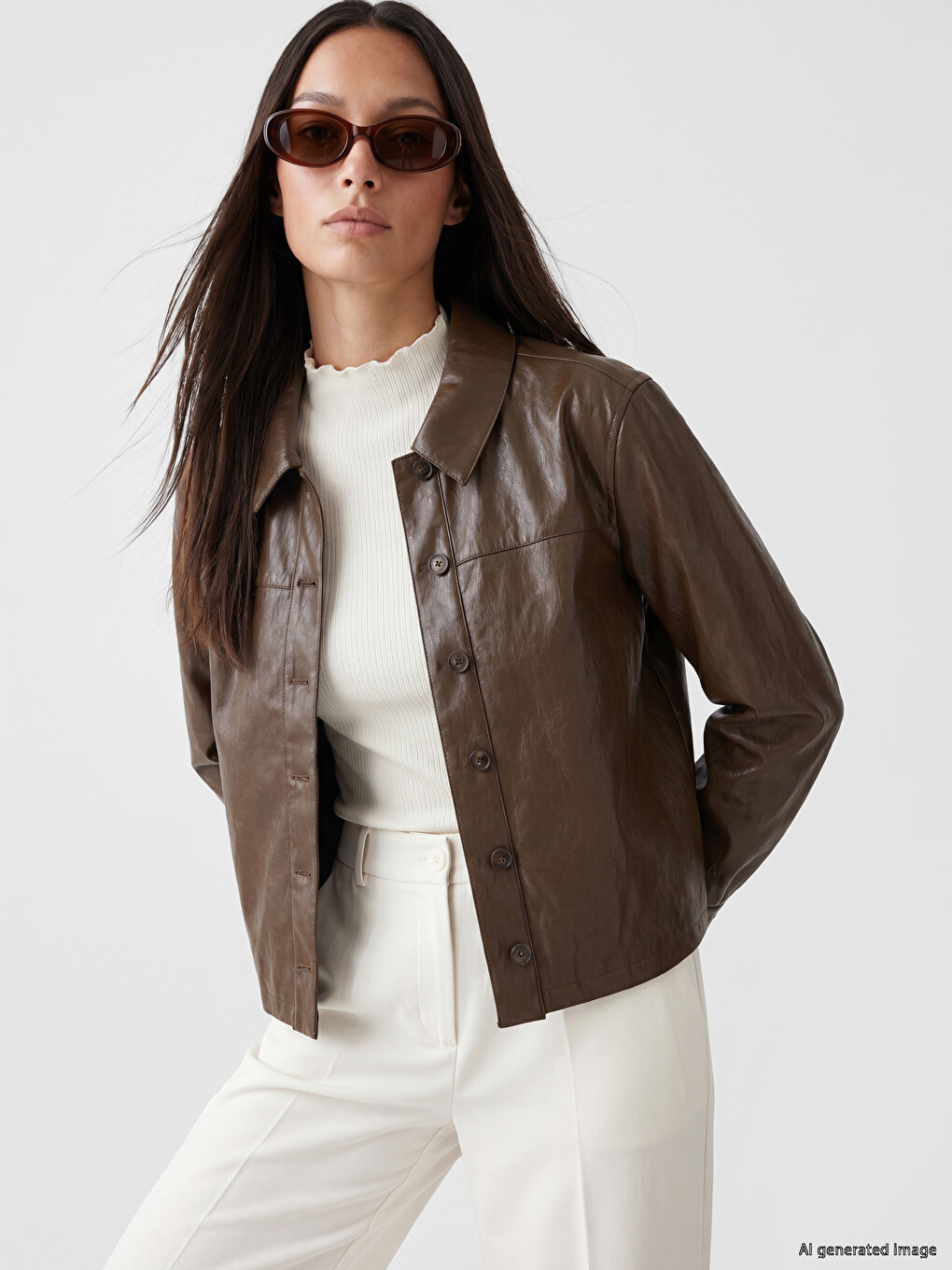 Woman Khaki Jacket