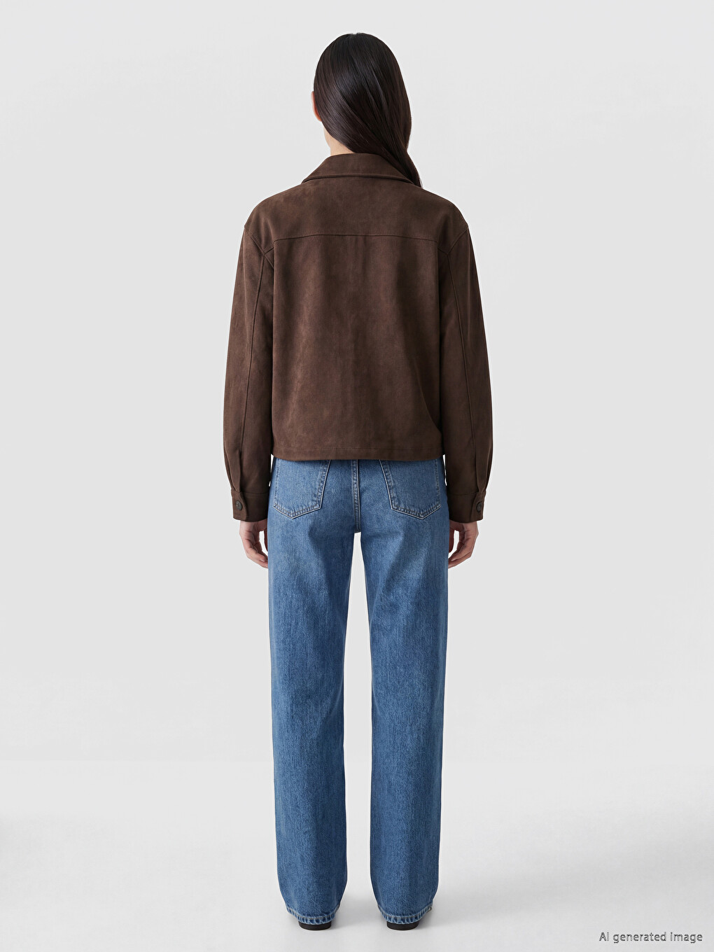 Woman Brown Shirt-5