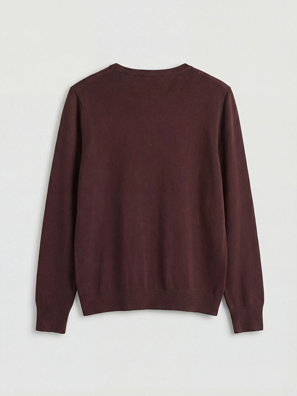 Kahverengi Bisiklet Yaka Kadın Triko Hırka-4