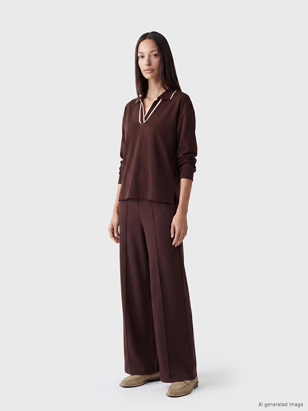 Woman Plum T-shirt-1