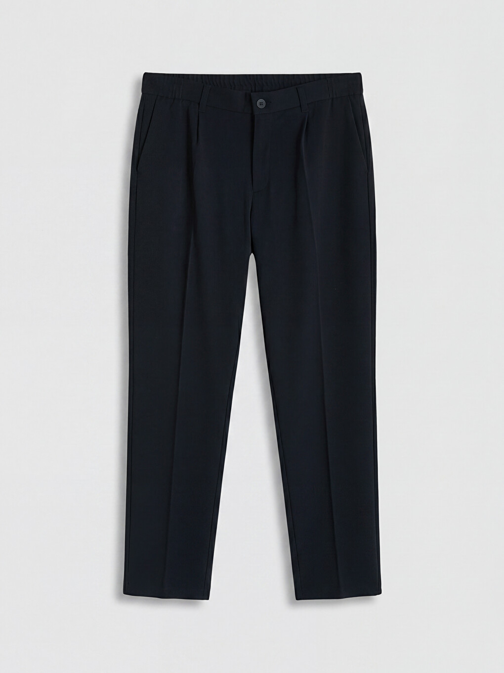 Regular Fit Men's Pleated Trousers-4